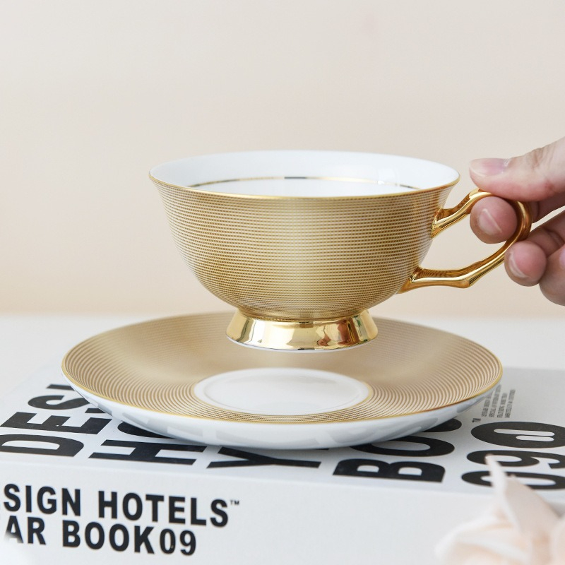 Coffee Tea Gift Set - European Coffee Mug Set Bone China