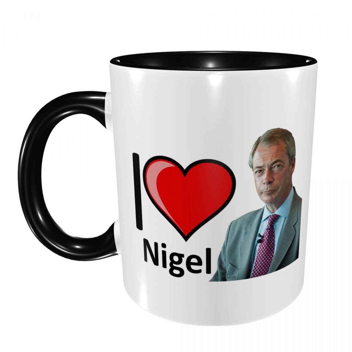 Coffee Tea Love - Fantastic I Love Nigel Farage Design