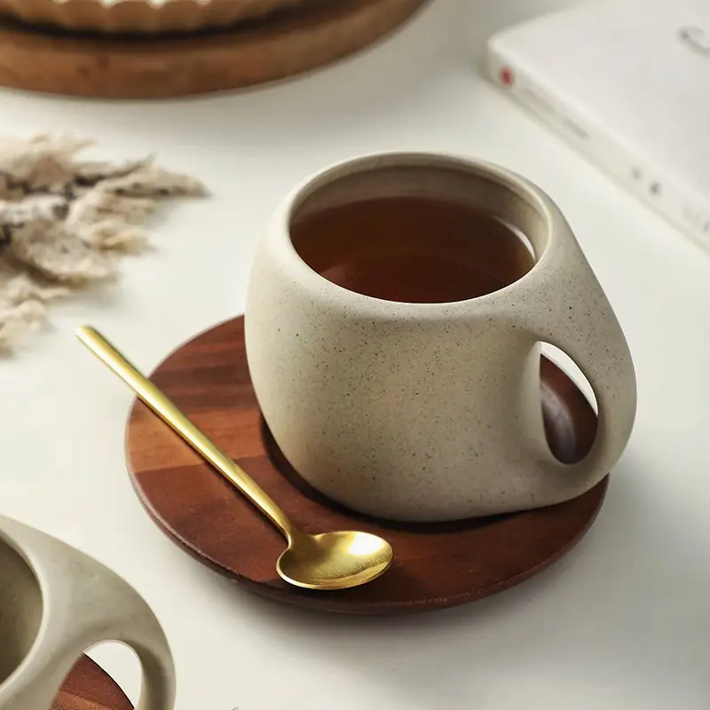 Coffee Tea Gift Set - 3-piece set Creative Ceramic Ice Coffee
