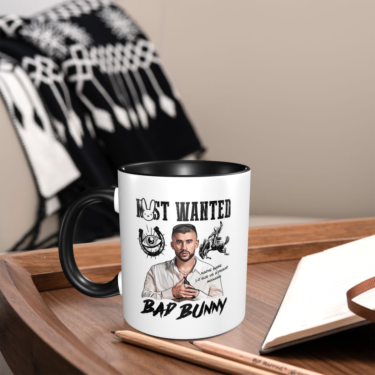 Bads Bunnys DeBi TiRAR MaS FOT - Coffee Tea Cup Foto recension och pris