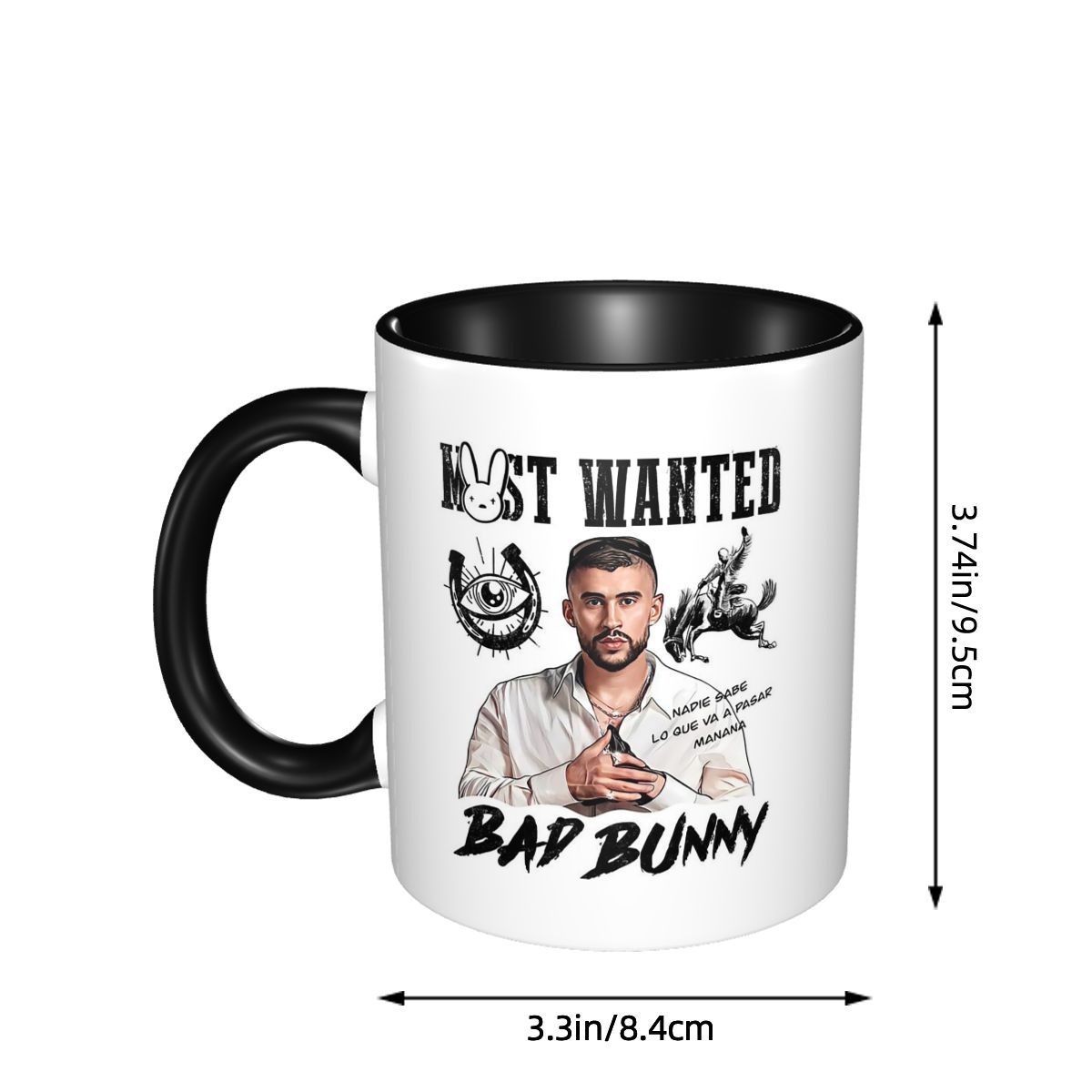 Bads Bunnys DeBi TiRAR MaS FOT - Coffee Tea Cup Foto recension och pris