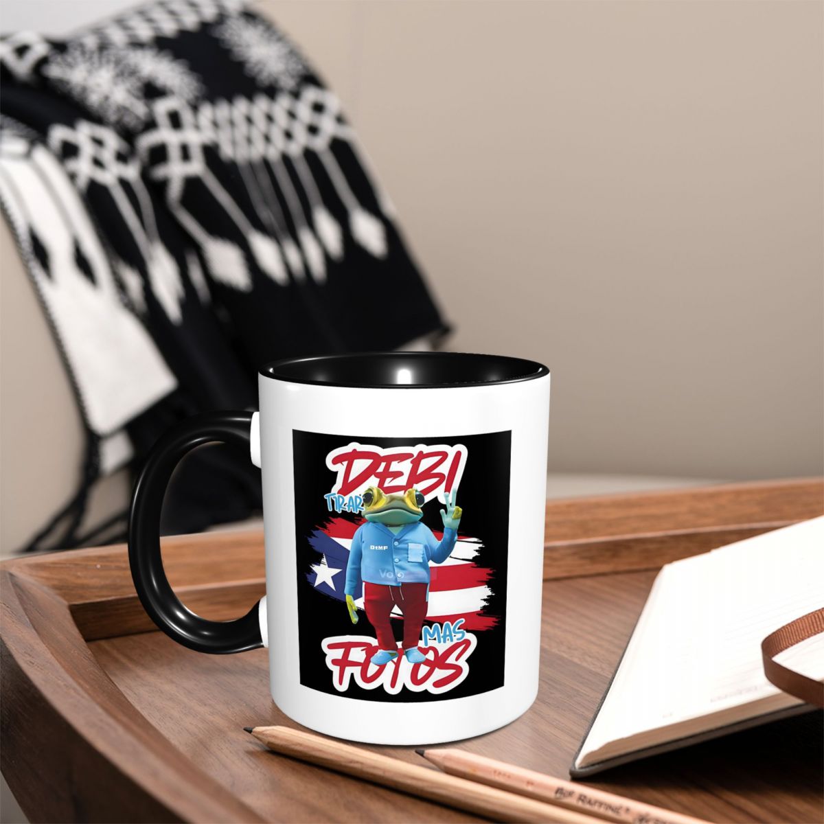 Bad Bunny DTMF Debi Tirar Mas  - Coffee Tea Cup Foto recension och pris