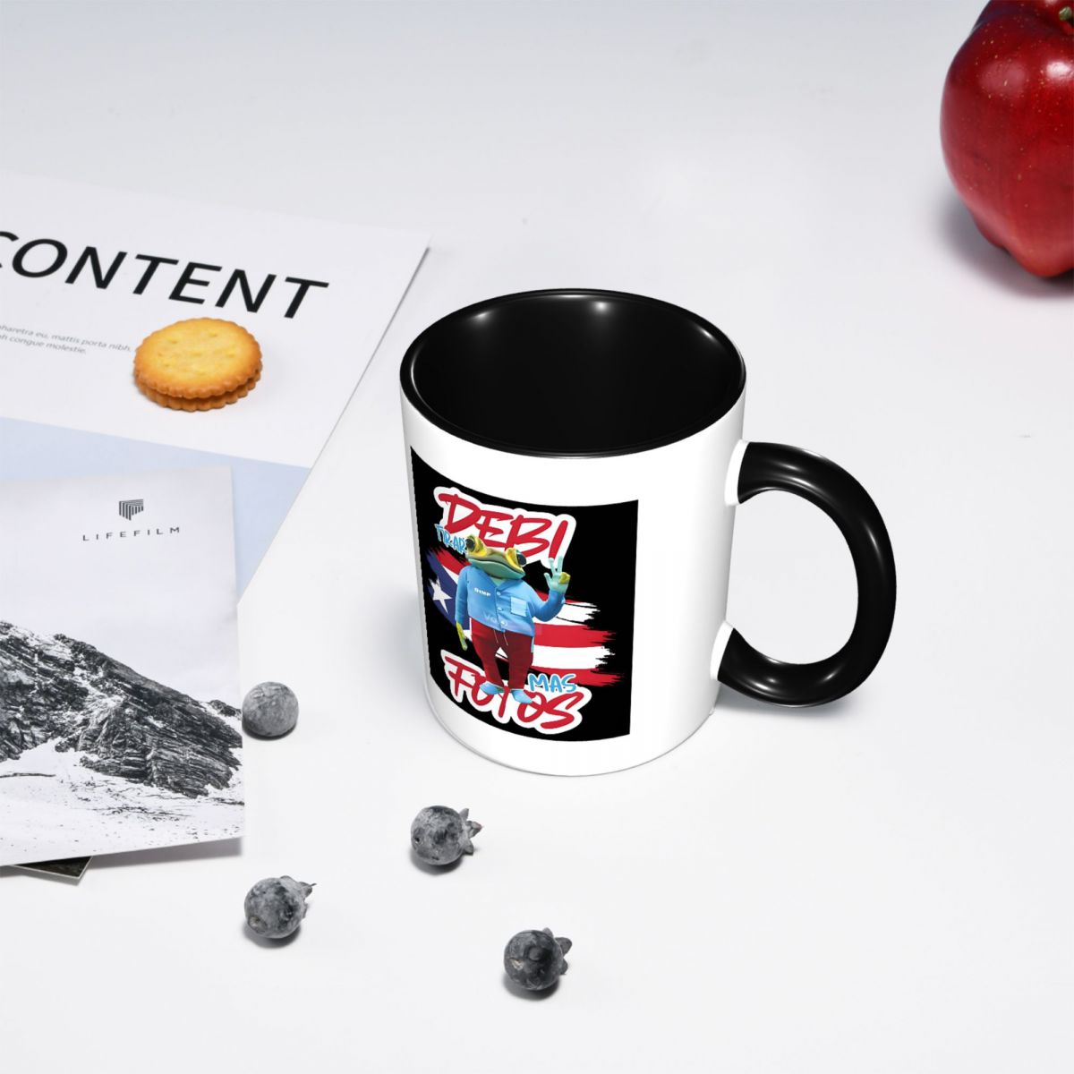 Bad Bunny DTMF Debi Tirar Mas  - Coffee Tea Cup Foto recension och pris