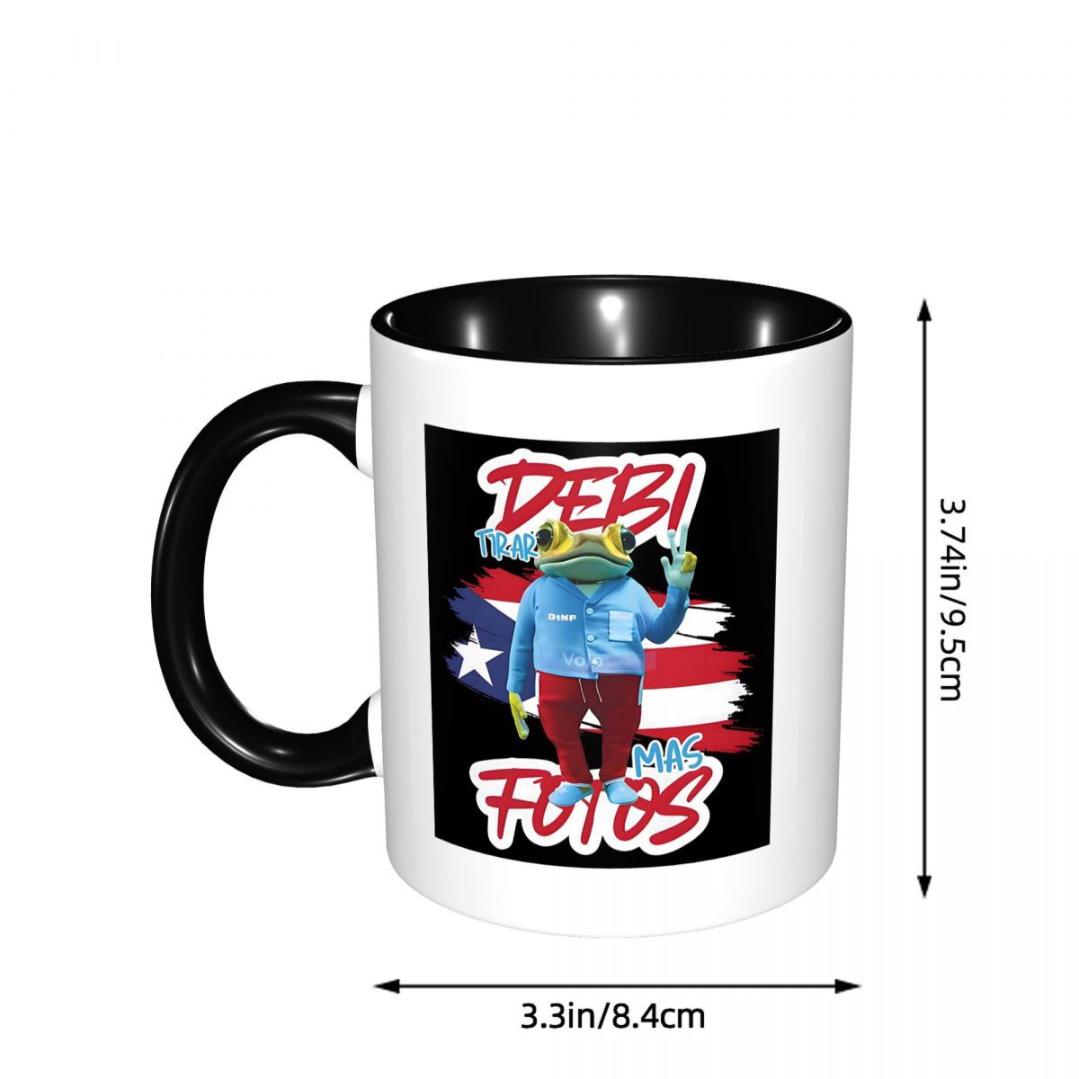 Bad Bunny DTMF Debi Tirar Mas  - Coffee Tea Cup Foto recension och pris