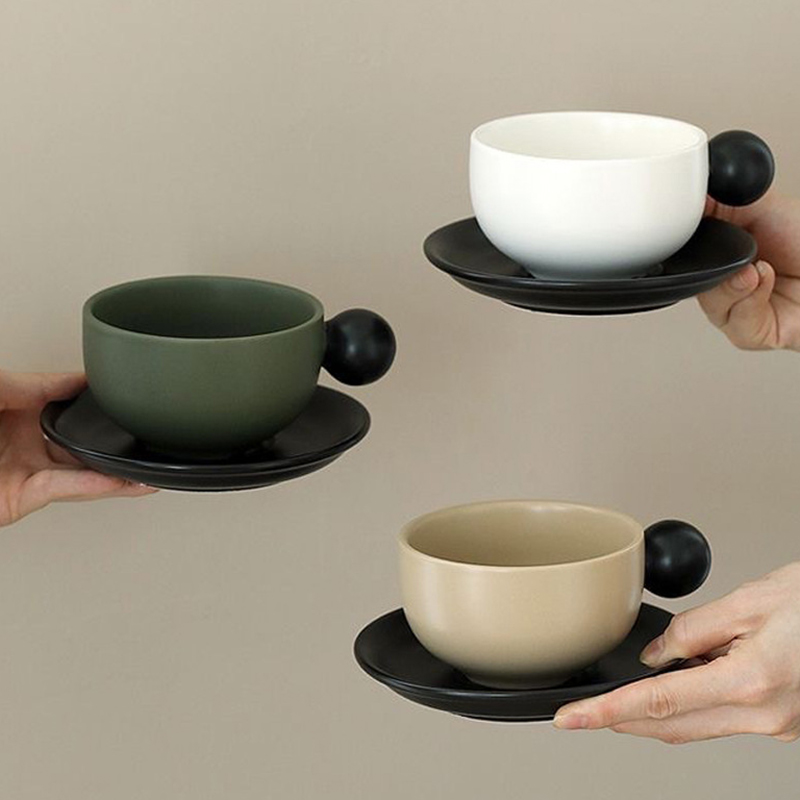 Nordic Contrasting Coffee Cup  - Coffee Tea Gift Set recension och pris