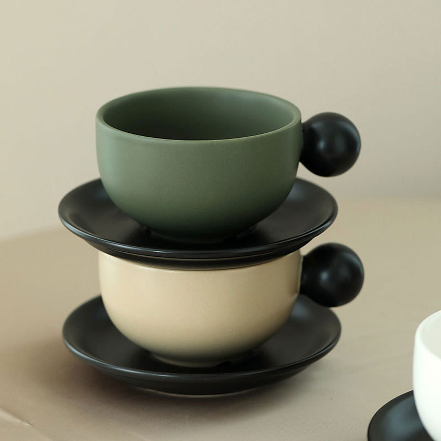 Nordic Contrasting Coffee Cup  - Coffee Tea Gift Set recension och pris