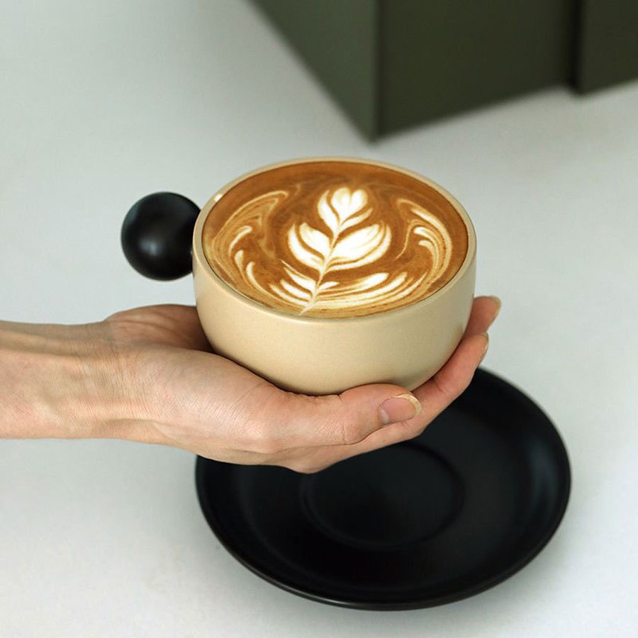 Nordic Contrasting Coffee Cup  - Coffee Tea Gift Set recension och pris