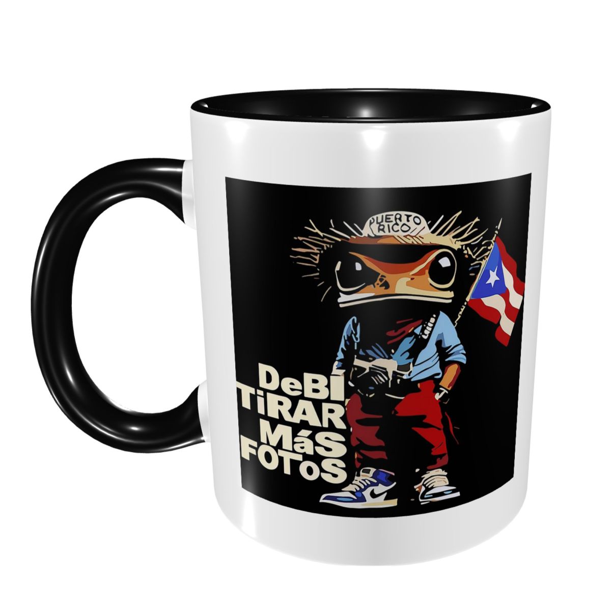 Bad Bunny DTMF Debi Tirar Mas  - Coffee Tea Cup Foto recension och pris