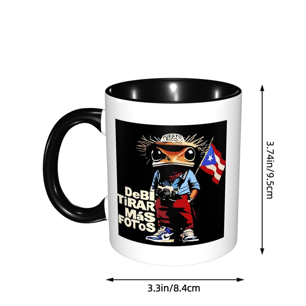 Bad Bunny DTMF Debi Tirar Mas  - Coffee Tea Cup Foto recension och pris