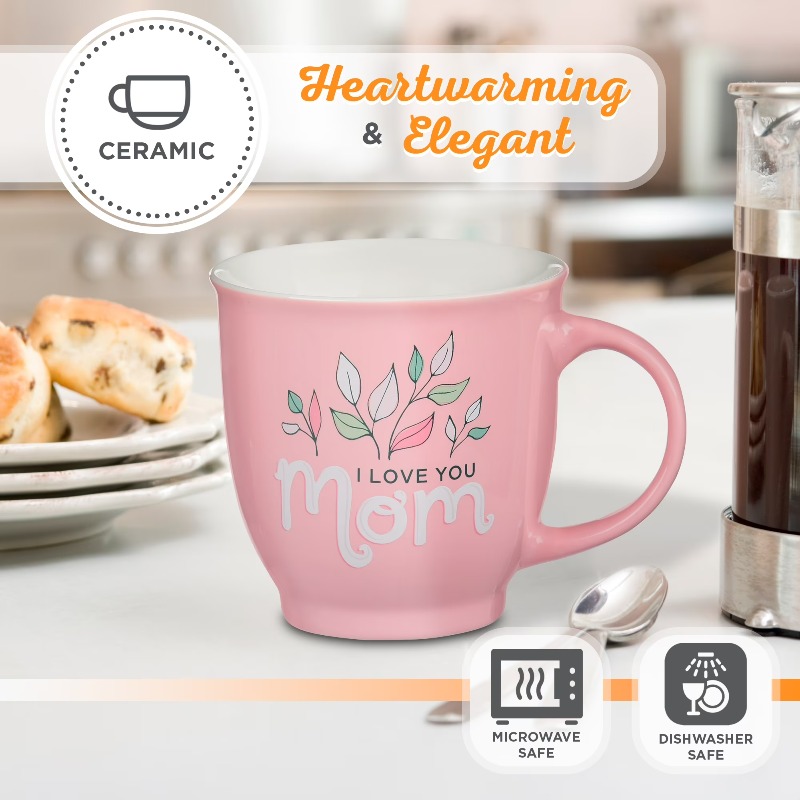 Large Ceramic Inspirational Sc - Coffee Tea Love recension och pris