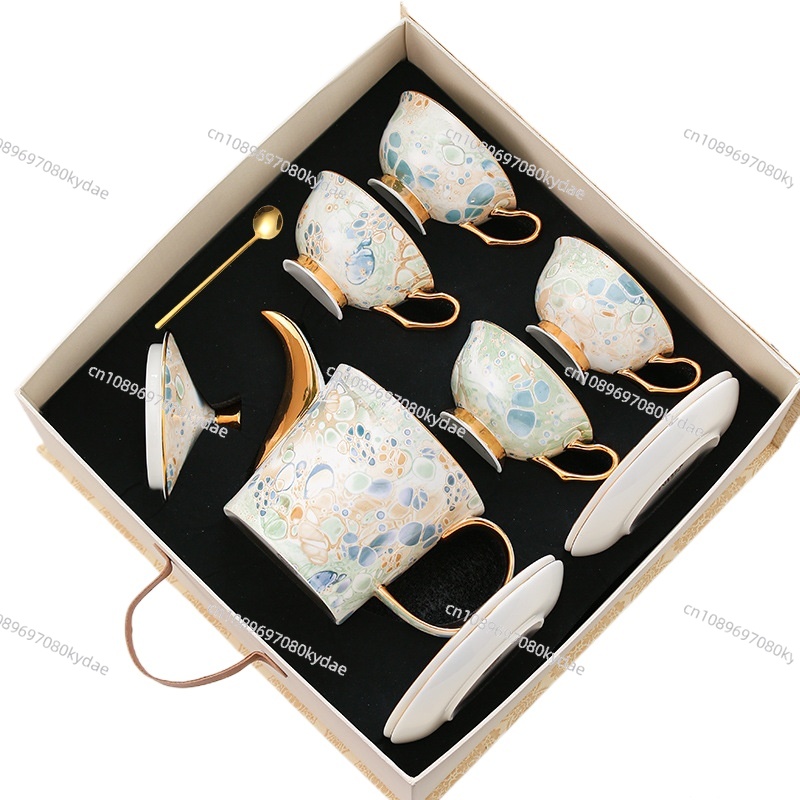 Coffee cup ceramic kettle flow - Coffee Tea Gift Set recension och pris