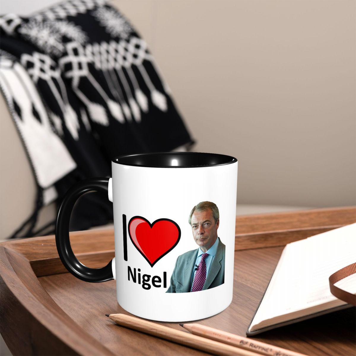 Fantastic I Love Nigel Farage  - Coffee Tea Love recension och pris