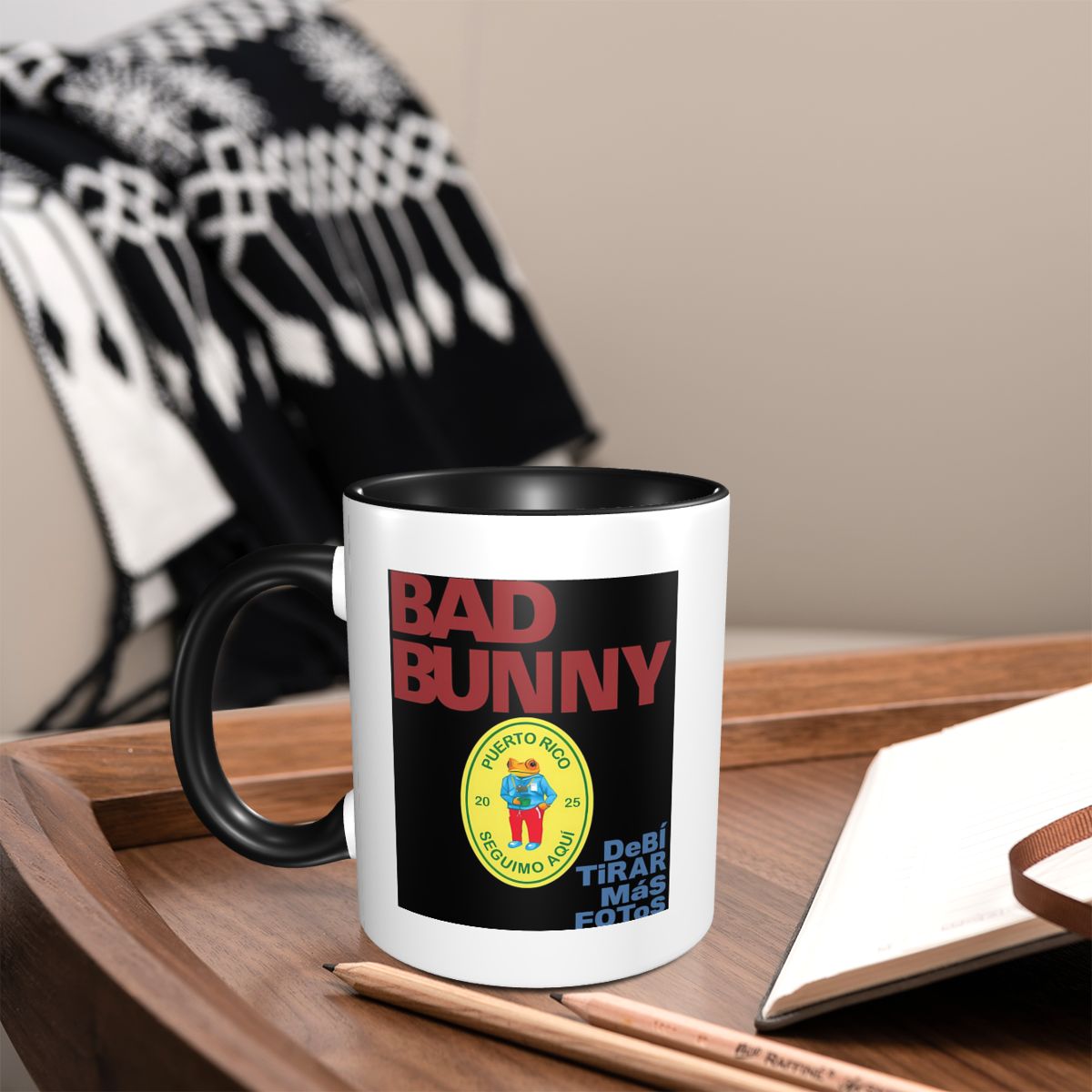 Bads Bunnys DeBi TiRAR MaS FOT - Coffee Tea Cup Foto recension och pris