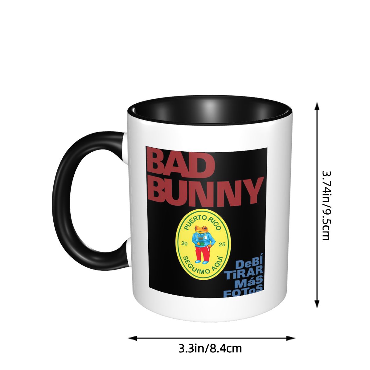 Bads Bunnys DeBi TiRAR MaS FOT - Coffee Tea Cup Foto recension och pris