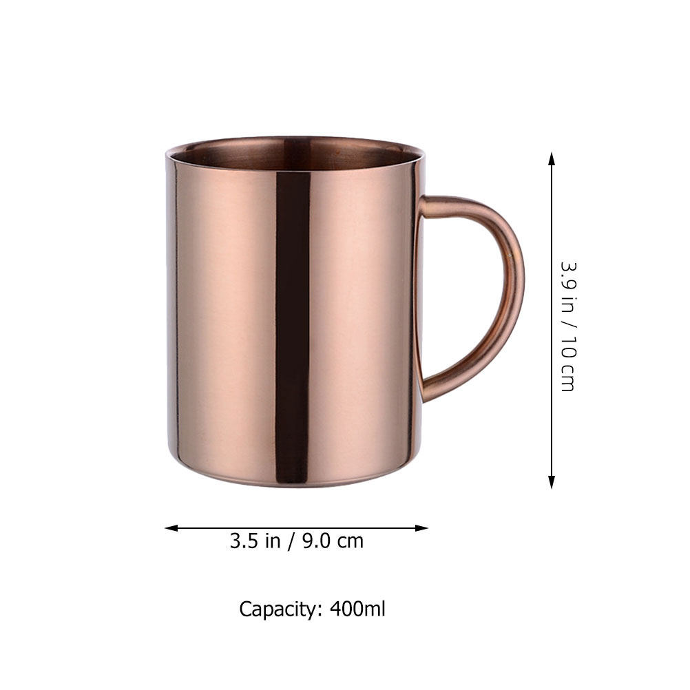 2Pcs Stainless Steel Mug Set E - Coffee Tea Gift Set recension och pris