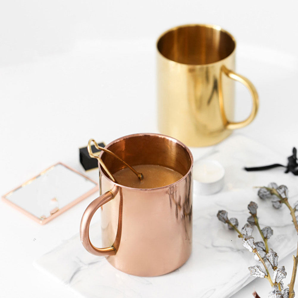 2Pcs Stainless Steel Mug Set E - Coffee Tea Gift Set recension och pris