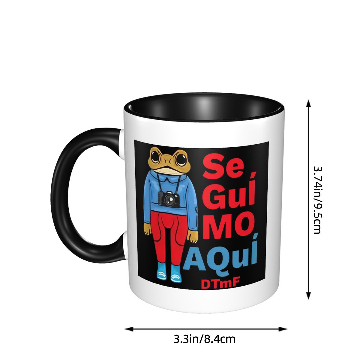 Bad Bunny DTMF Debi Tirar Mas  - Coffee Tea Cup Foto recension och pris