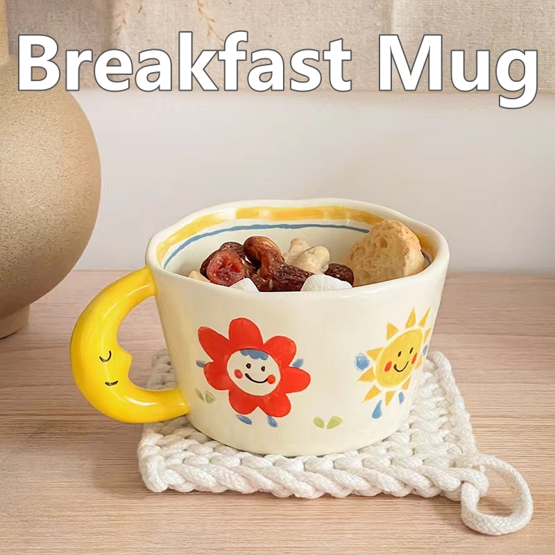 Ceramic Mug Lovely Hand Painte - Coffee Tea Love recension och pris