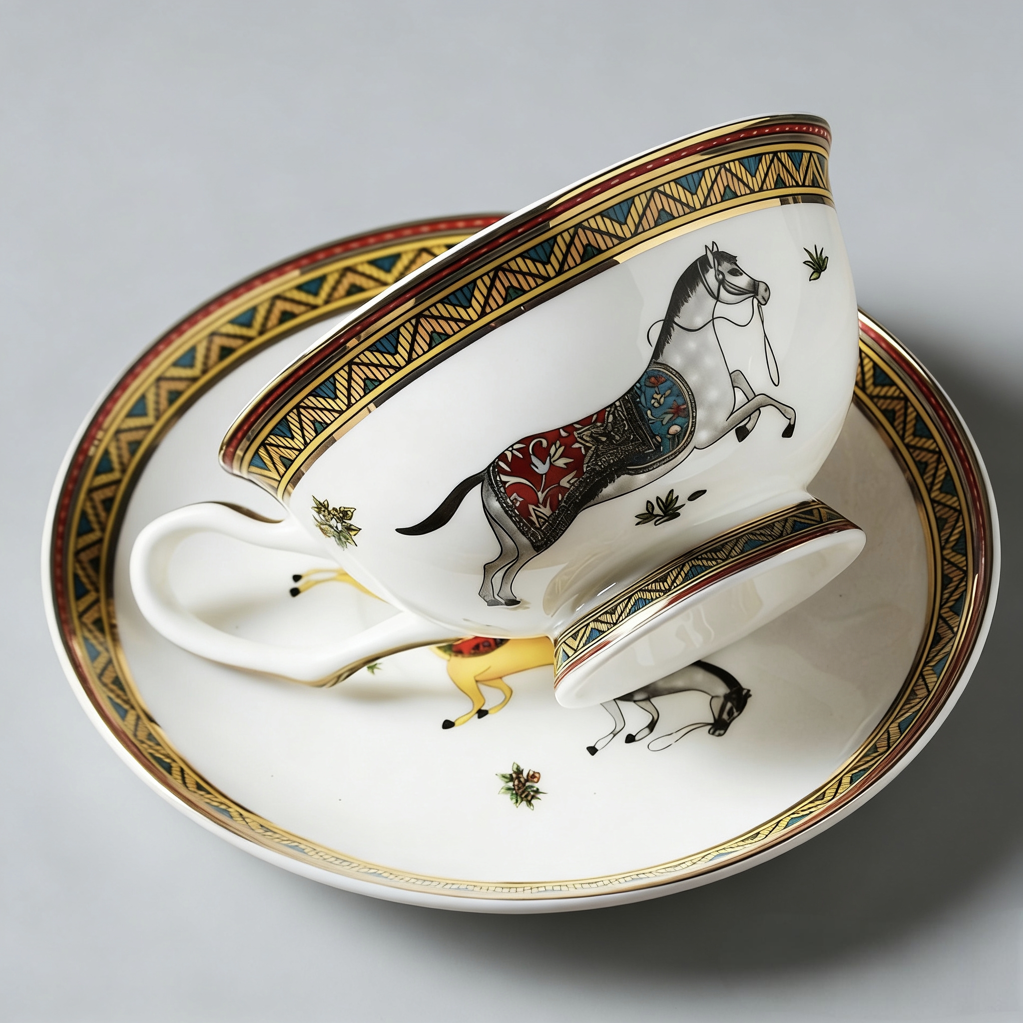 Porcelain Tea Cup and Saucer S - Coffee Tea Gift Set recension och pris