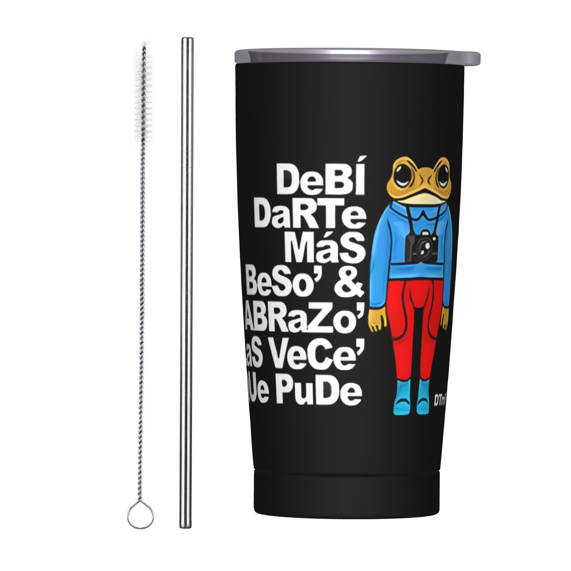BAD   BUNNY  Tumbler Vacuum In - Coffee Tea Cup Foto recension och pris