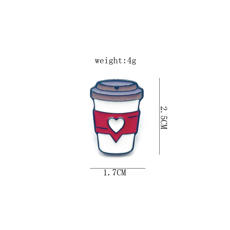 Cartoon Cute Red Milk Tea Cup  - Coffee Tea Love recension och pris
