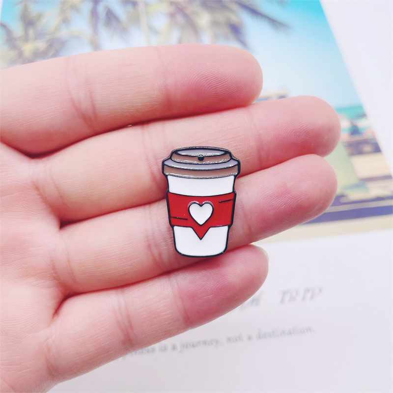 Cartoon Cute Red Milk Tea Cup  - Coffee Tea Love recension och pris