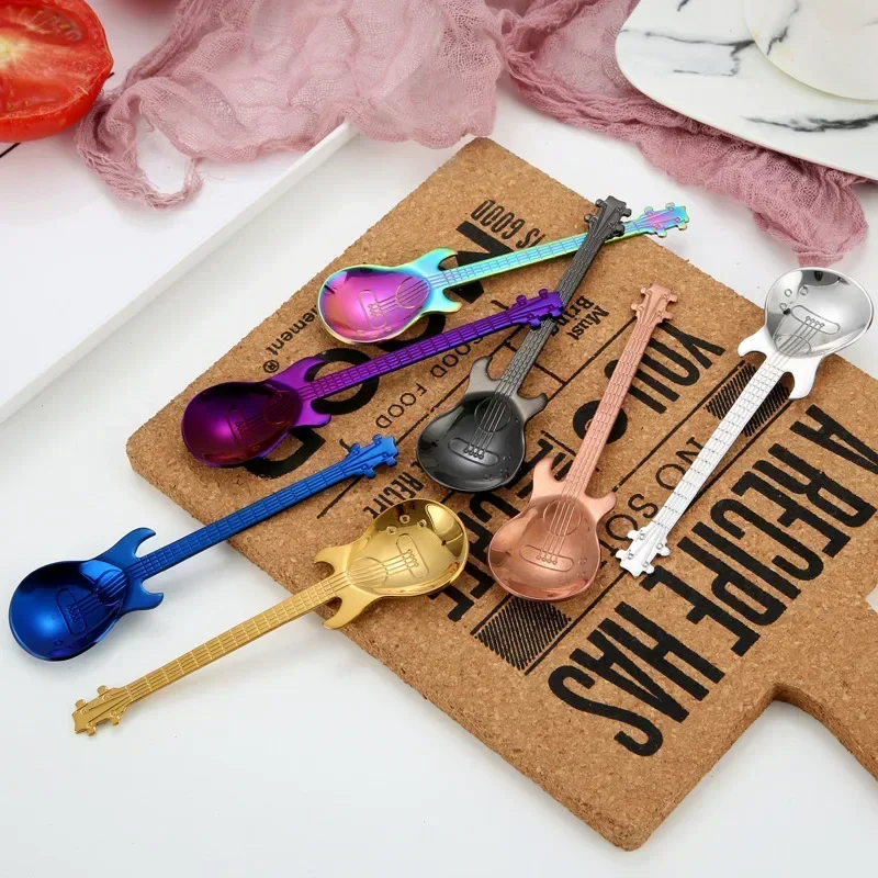 1pcs Stainless Steel Guitar Sh - Coffee Tea Love recension och pris