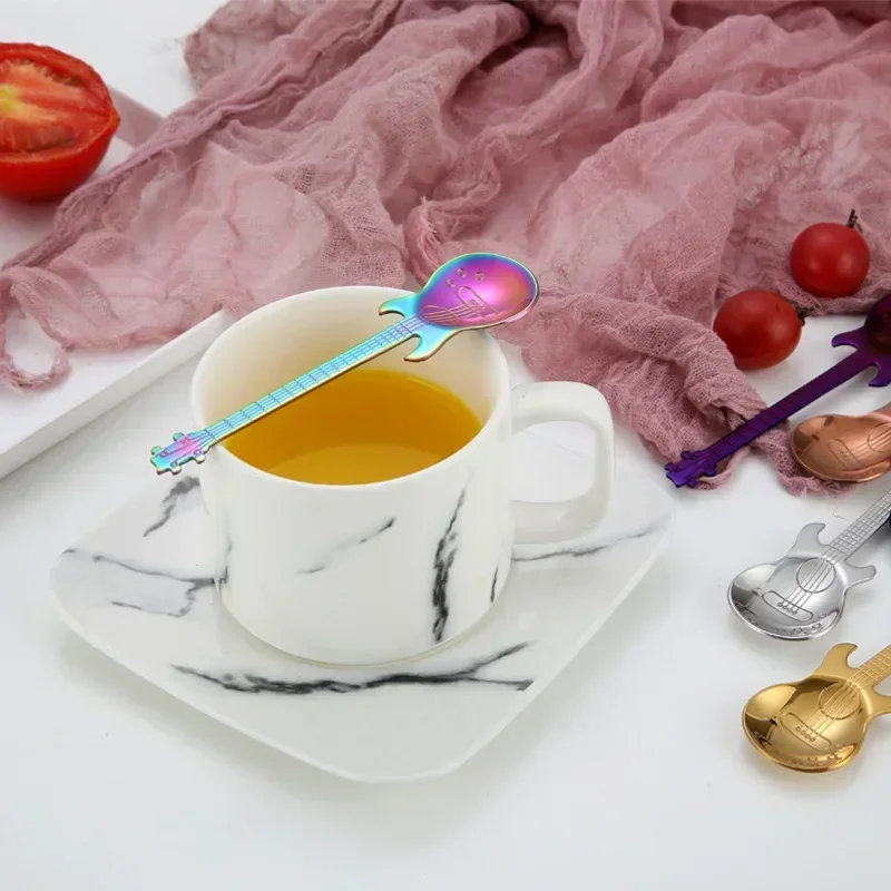 1pcs Stainless Steel Guitar Sh - Coffee Tea Love recension och pris